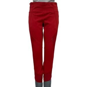 Athleta Women's Cropped Leggings Red Size Small